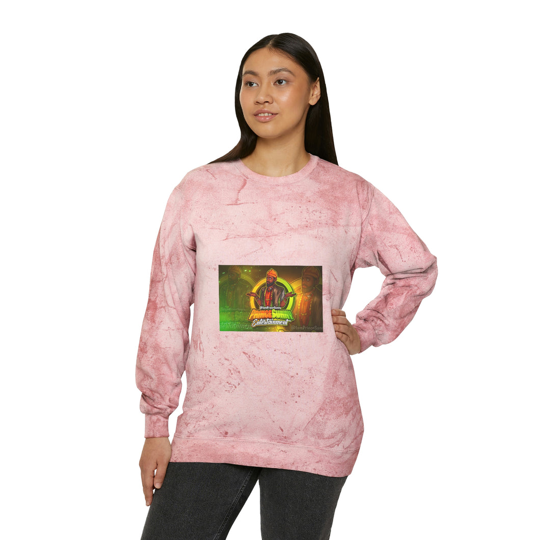 Unisex Color Blast Crewneck Sweatshirt